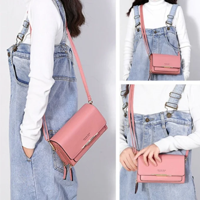 Women's Wallet Korean Handbag Multi Card Large Capacity Casual Shoulder Bag