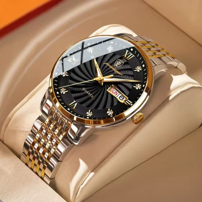 POEDAGAR Luxury Brand Man Watch Waterproof